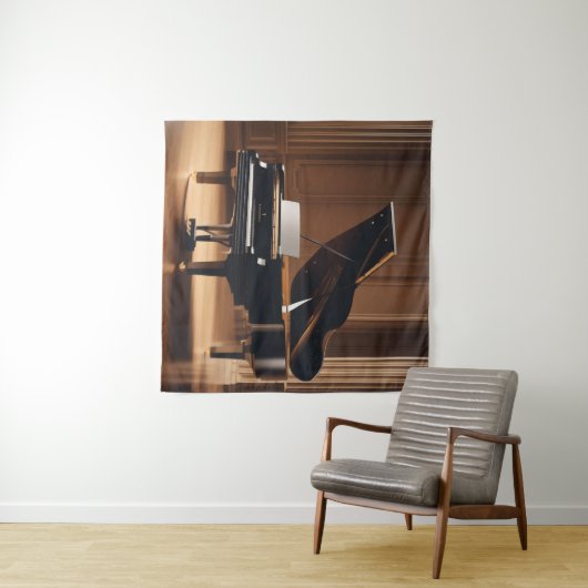Klaviertanz #3 wandteppich (Beispiel (Horizontal))