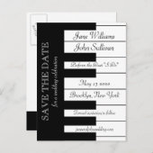 Klaviertastatuen, bei denen Hochzeiten das Datum s Ankündigungspostkarte (Vorne/Hinten)