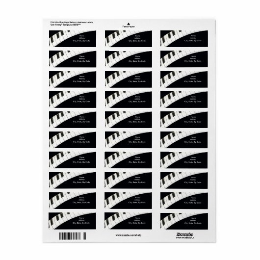 Klaviertastatur (Vorne)