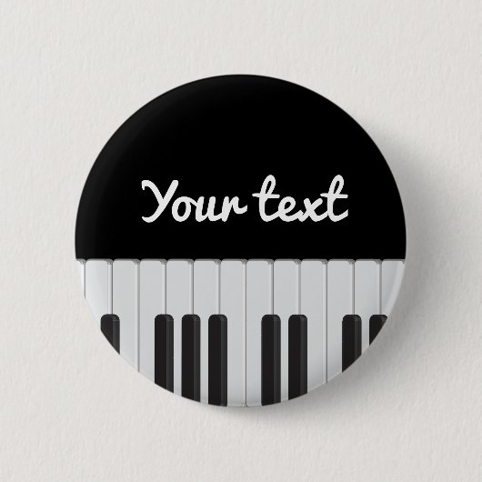 Klaviertastatur Button (Vorderseite)