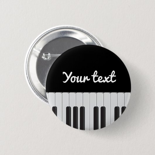 Klaviertastatur Button (Vorne & Hinten)