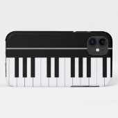 Klaviertastatur Case-Mate iPhone Hülle (Rückseite (Horizontal))