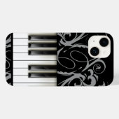 Klaviertastatur Case-Mate iPhone Hülle (Rückseite (Horizontal))