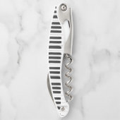 Klaviertastatur-Dekorschraube Kellnermesser (Rückseite)