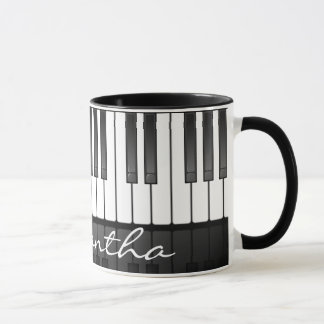 Klaviertastatur-Design-Tasse Tasse