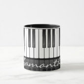 Klaviertastatur-Design-Tasse Tasse (Zentrum)