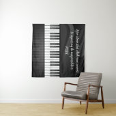 Klaviertastatur Design Wandteppiche (Beispiel (Horizontal))