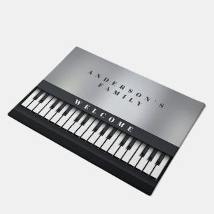 Klaviertastatur Doormat Fußmatte