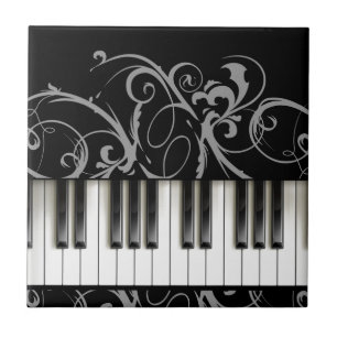 Klaviertastatur Fliese