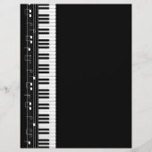 Klaviertastatur Flyer (Vorne)
