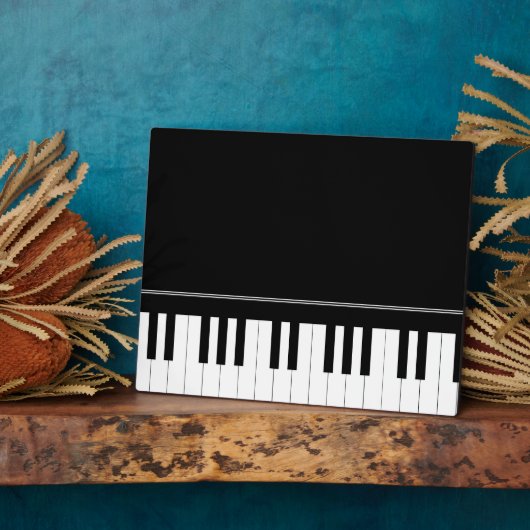 Klaviertastatur Fotoplatte (Seite)