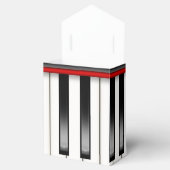 Klaviertastatur für Klavierbesprechung Geschenkschachtel (Geöffnet)