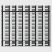 Klaviertastatur Geschenkpapier (Flach)