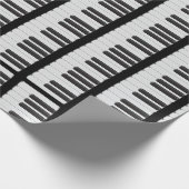Klaviertastatur Geschenkpapier (Ecke)