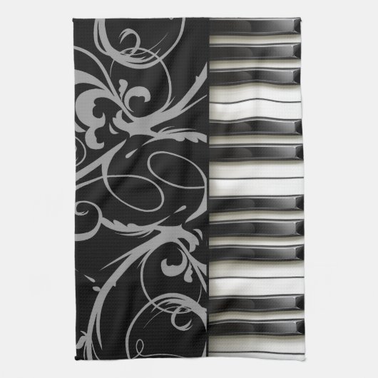 Klaviertastatur Geschirrtuch (Vertikal)