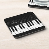 Klaviertastatur Getränkeuntersetzer (Linke Seite)