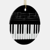 Klaviertastatur Keramikornament (Rechts)