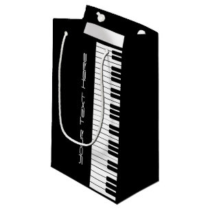 Klaviertastatur Kleine Geschenktasche Geschenktüte
