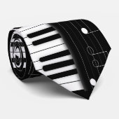 Klaviertastatur Krawatte (Gerollt)