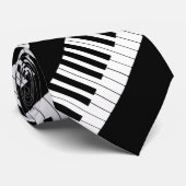 Klaviertastatur Krawatte (Gerollt)