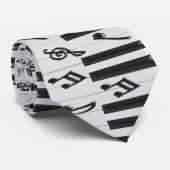 Klaviertastatur Krawatte (Gerollt)