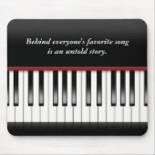 Klaviertastatur mit Angebot Mousepad (Vorne)