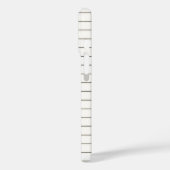 Klaviertastatur mit Individuelle Name Case-Mate iPhone Hülle (Rückseite / Links)