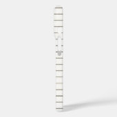 Klaviertastatur mit Individuelle Name Case-Mate iPhone Hülle (Rückseite / Links)