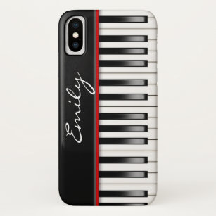 Klaviertastatur mit Name Case-Mate iPhone Hülle