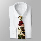 Klaviertastatur mit Rote Rose Krawatte (Gebunden)