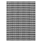 Klaviertastatur Musical Design Tablecloth Tischdecke (Vorderseite)