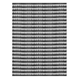 Klaviertastatur Musical Design Tablecloth Tischdecke