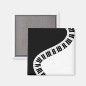 Klaviertastatur Musical Magnet (Vorderseite/Rückseite)