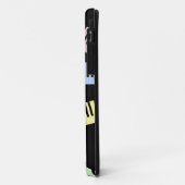 Klaviertastatur Musik Lover Modernes Mit Monogramm Case-Mate iPhone Hülle (Hinten/Links)