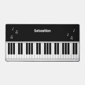 Klaviertastatur Musikalische Bemerkungen Personali Schreibtischunterlage (Vorderseite)