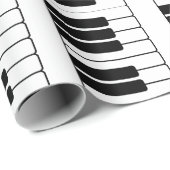 Klaviertastatur Musiker Geschenk Jumbo-Neuheiten-T Geschenkpapier (Rolleneckpunkt)