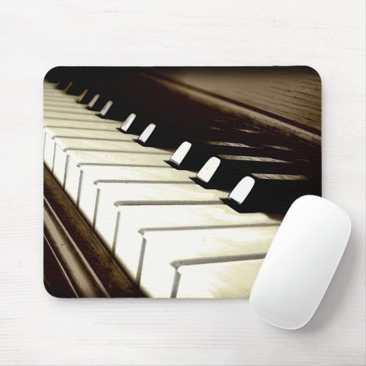 Klaviertastatur-Musikfreund-Designer Mousemat Mousepad (Mit Mouse)