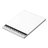 Klaviertastatur Notepad Notizblock (Rotiert)