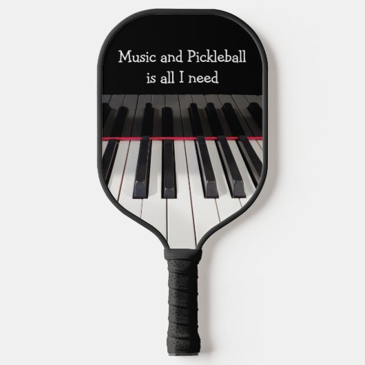 Klaviertastatur Pickleball Schläger (Vorderseite)