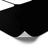 Klaviertastatur Poster (Ecke)