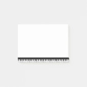 Klaviertastatur Postit-Notizen Post-it Klebezettel (Vorderseite)