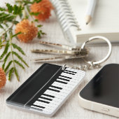 Klaviertastatur Schlüsselanhänger (Vorderseite rechts)