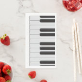 Klaviertastatur Serviette (Beispiel)