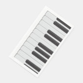 Klaviertastatur Serviette (Ecke)