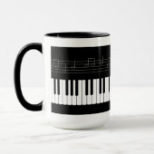 Klaviertastatur Tasse (Links)