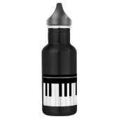 Klaviertastatur Trinkflasche (Links)