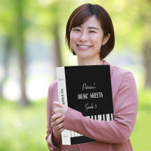 Klaviertastatur und anpassbarer Text schwarz und w