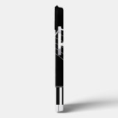 Klaviertastatur und musikalische Bemerkungen Case-Mate iPhone Hülle (Rückseite / Links)