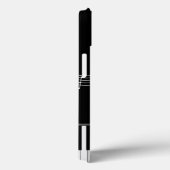 Klaviertastatur und musikalische Bemerkungen Case-Mate iPhone Hülle (Rückseite / Rechts)