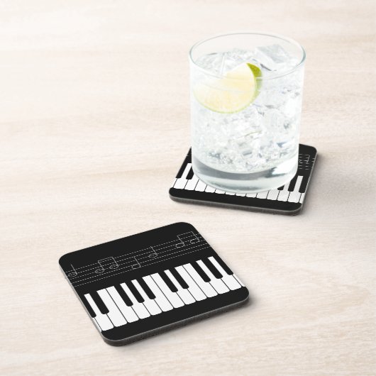 Klaviertastatur Untersetzer (Rechte Seite)